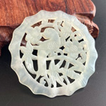 翡翠両面彫モチーフE