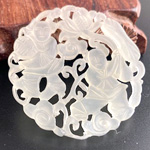 翡翠両面彫モチーフF