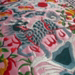 豪華な全面刺繍マット