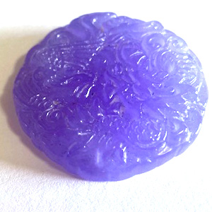 翡翠彫刻鳳凰モチーフ