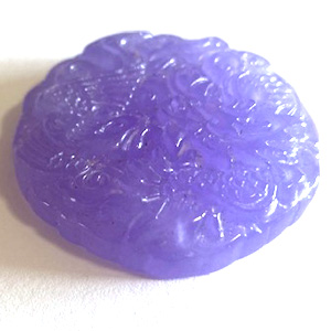 鳳凰モチーフ　翡翠パーツ